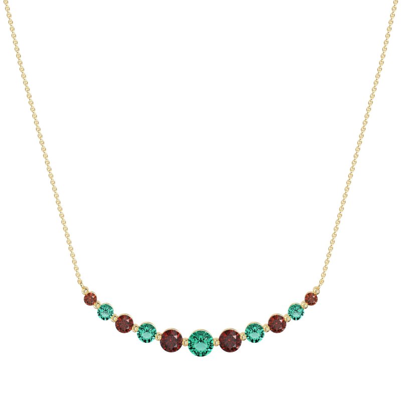 Graduated U-Shape Necklace