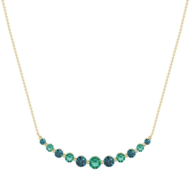 Graduated U-Shape Necklace