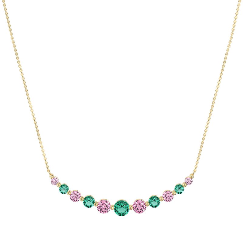 Graduated U-Shape Necklace