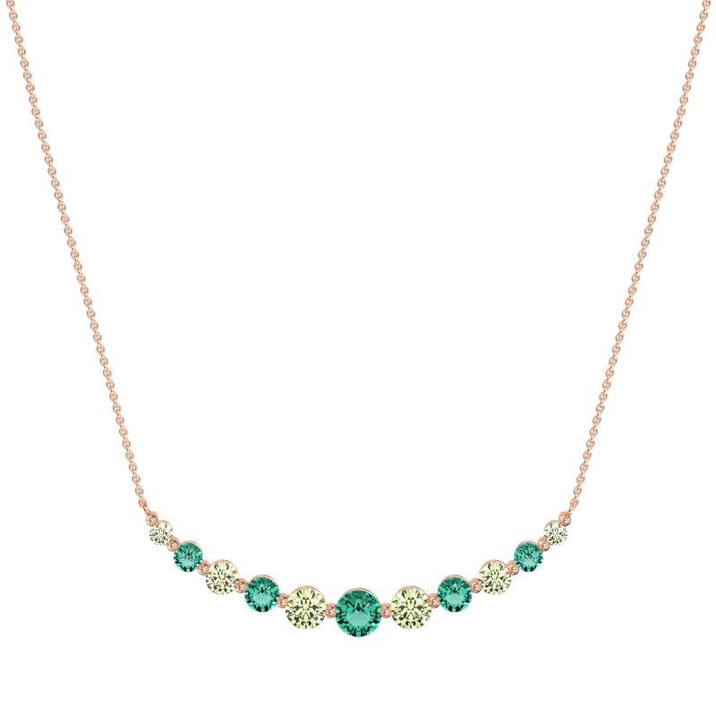 Graduated U-Shape Necklace