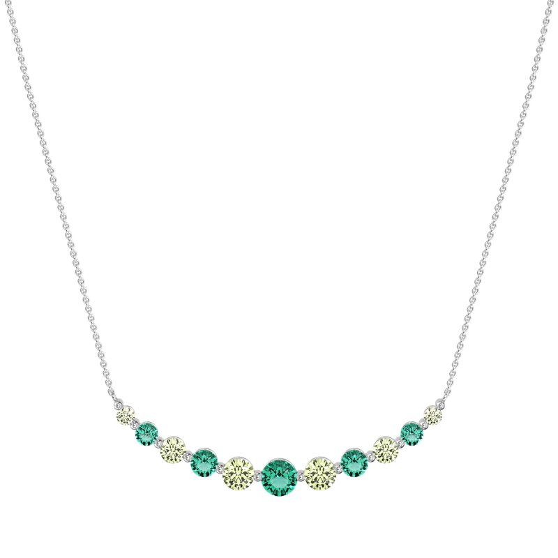 Graduated U-Shape Necklace