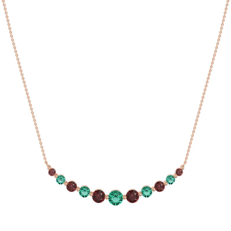 Graduated U-Shape Necklace