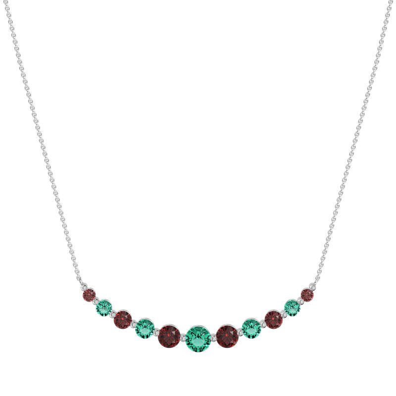 Graduated U-Shape Necklace