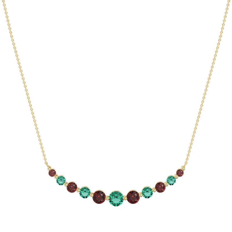 Graduated U-Shape Necklace