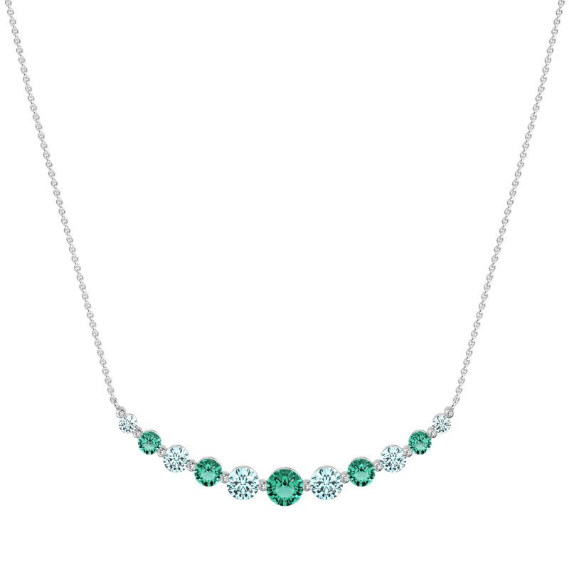 Graduated U-Shape Necklace