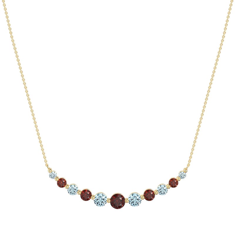 Graduated U-Shape Necklace