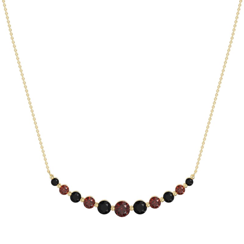 Graduated U-Shape Necklace