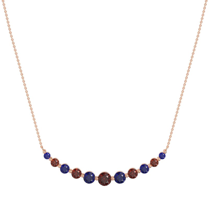 Graduated U-Shape Necklace