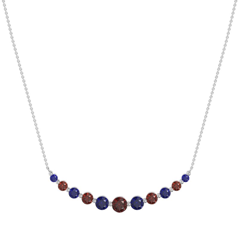 Graduated U-Shape Necklace