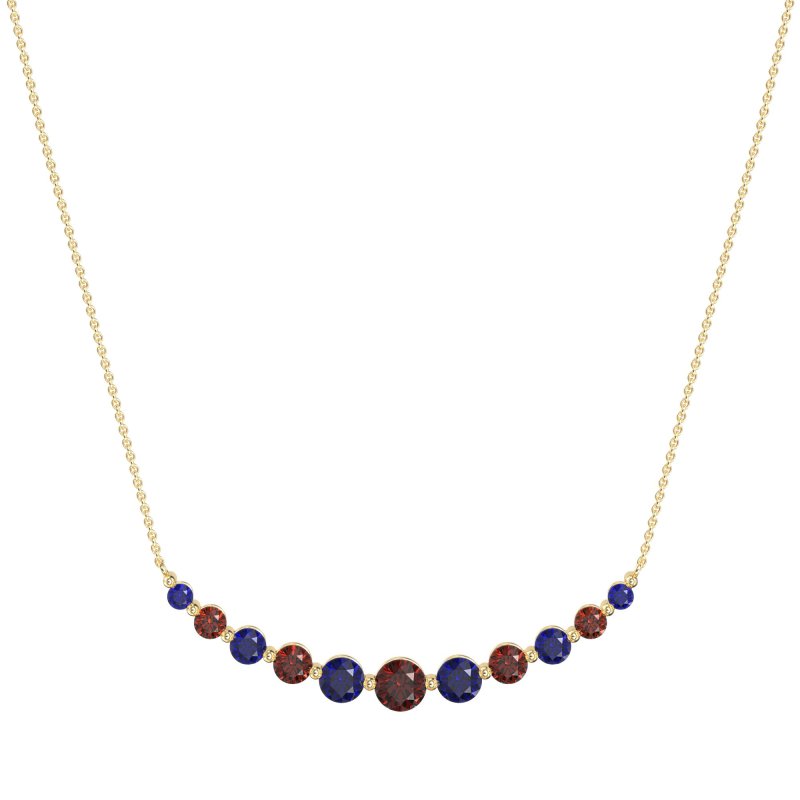 Graduated U-Shape Necklace