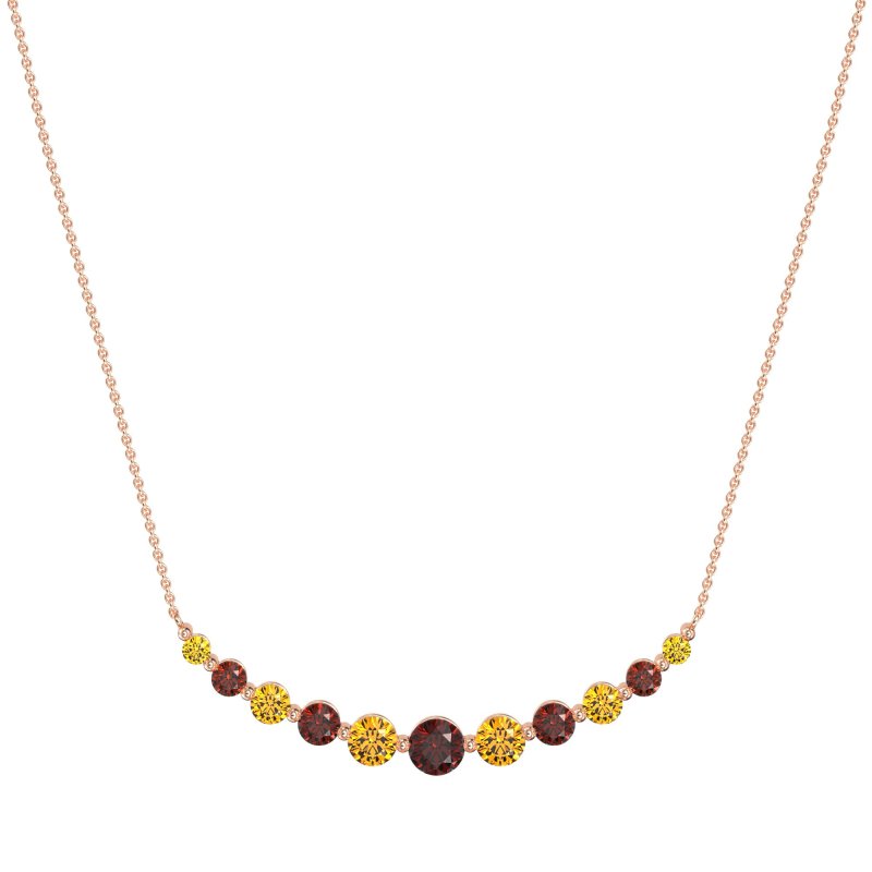 Graduated U-Shape Necklace