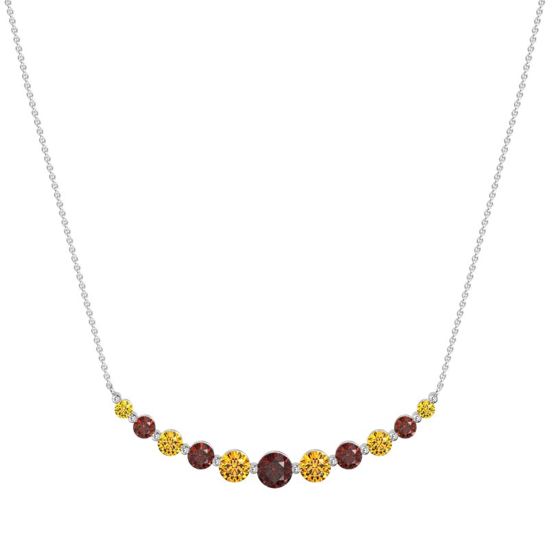 Graduated U-Shape Necklace