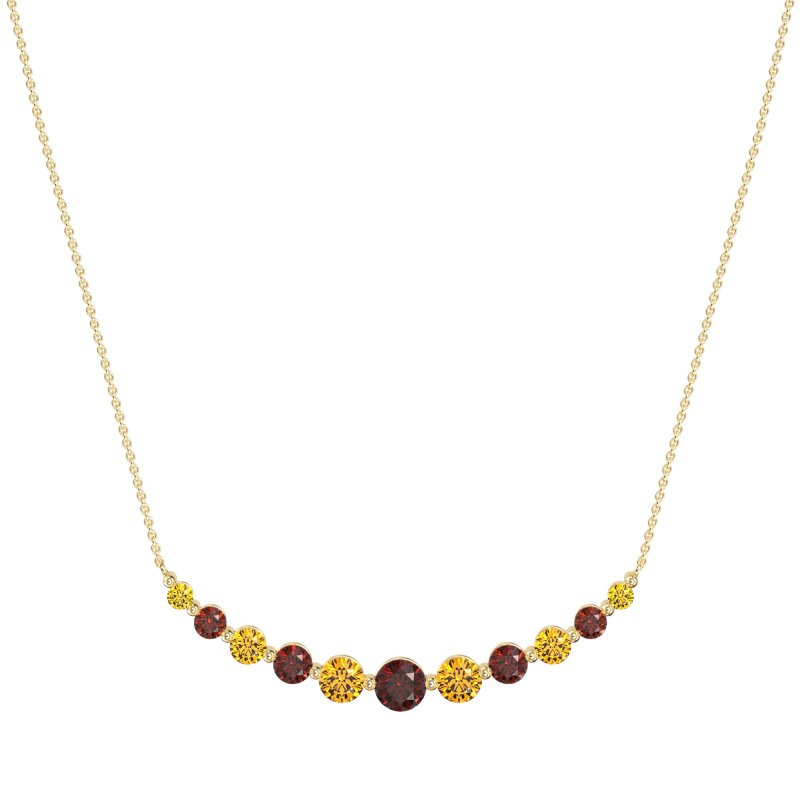 Graduated U-Shape Necklace