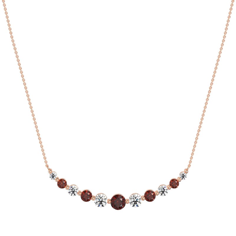 Graduated U-Shape Necklace