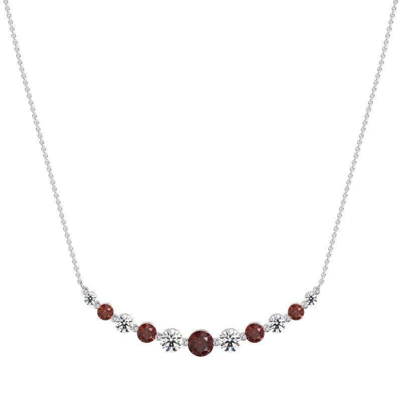Graduated U-Shape Necklace