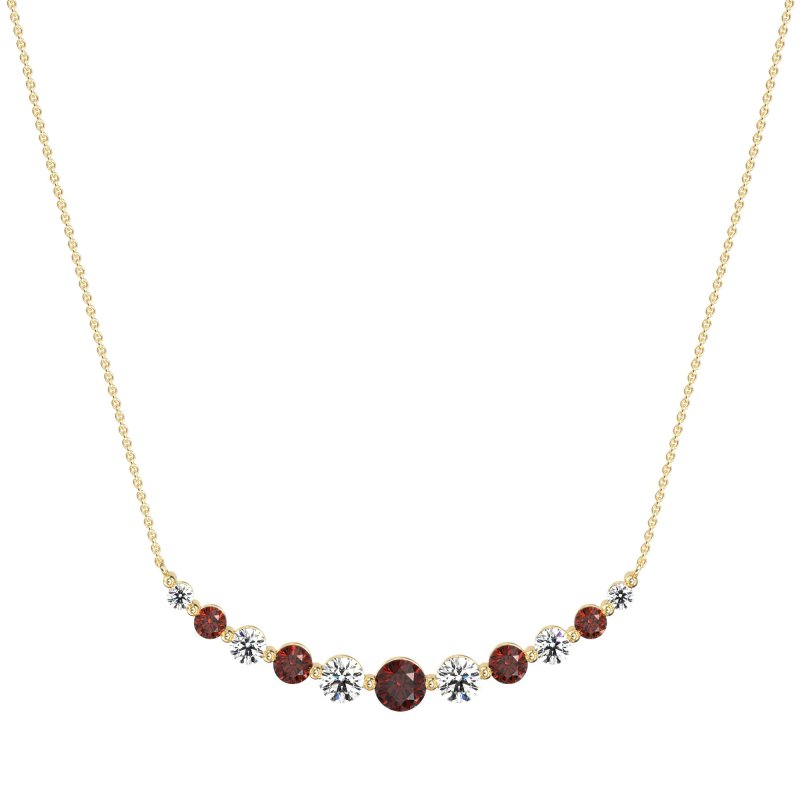 Graduated U-Shape Necklace