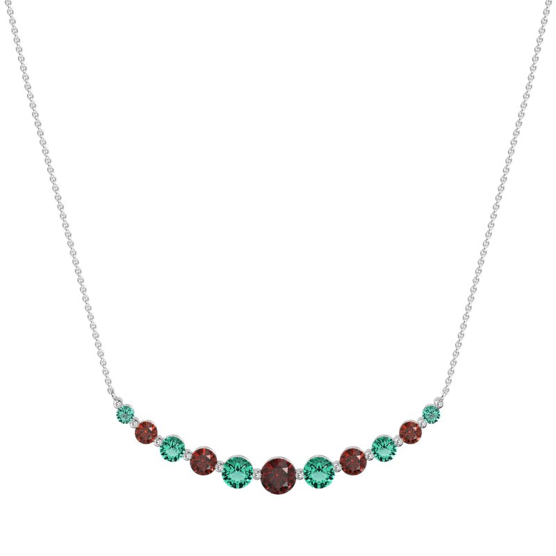 Graduated U-Shape Necklace