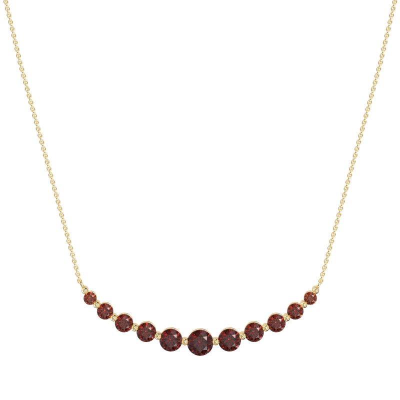 Graduated U-Shape Necklace