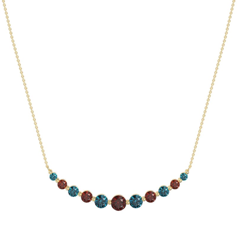 Graduated U-Shape Necklace