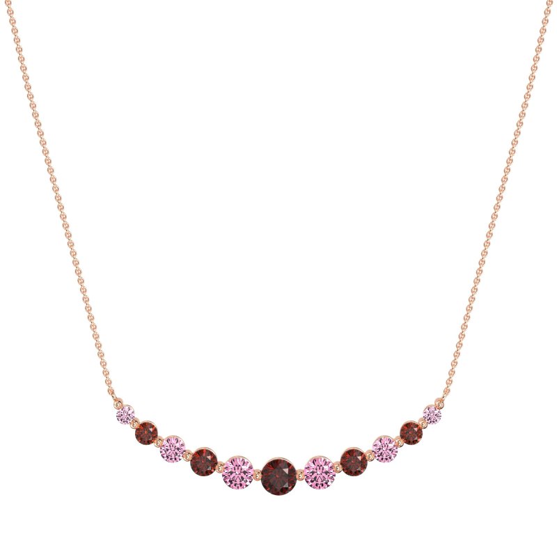 Graduated U-Shape Necklace