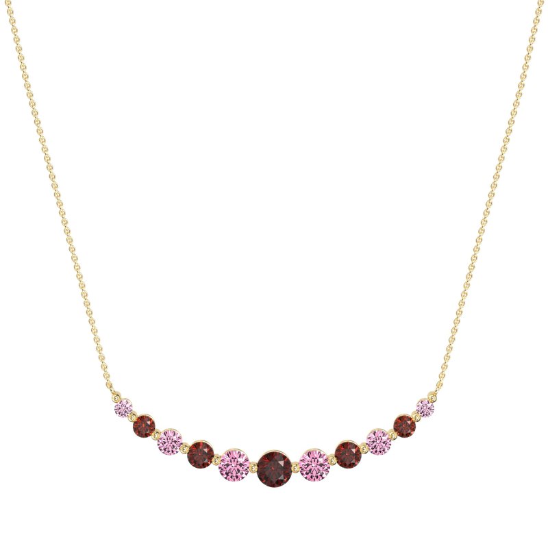 Graduated U-Shape Necklace