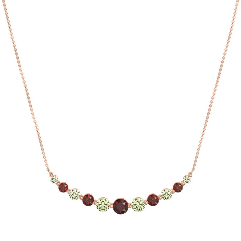 Graduated U-Shape Necklace