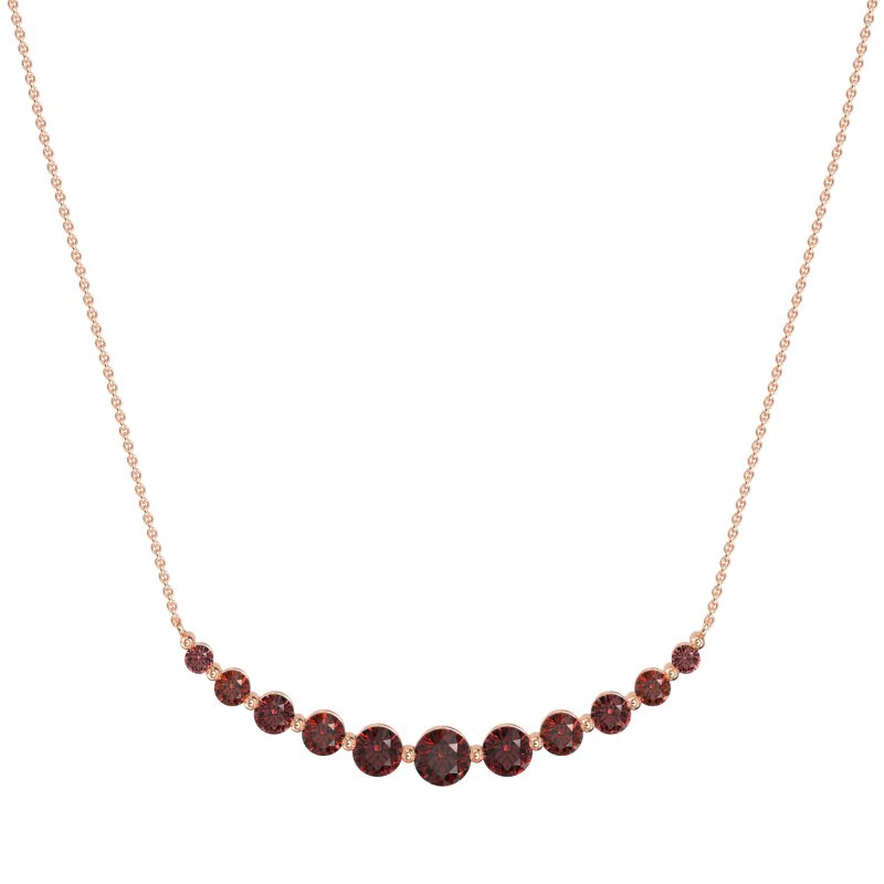 Graduated U-Shape Necklace