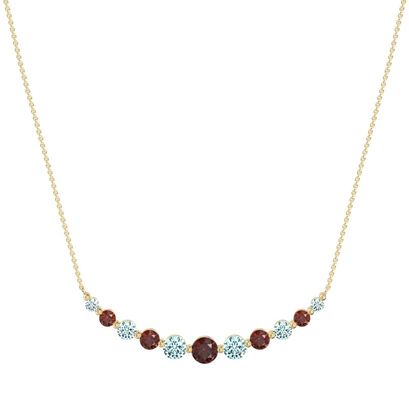 Graduated U-Shape Necklace