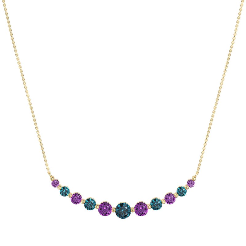 Graduated U-Shape Necklace