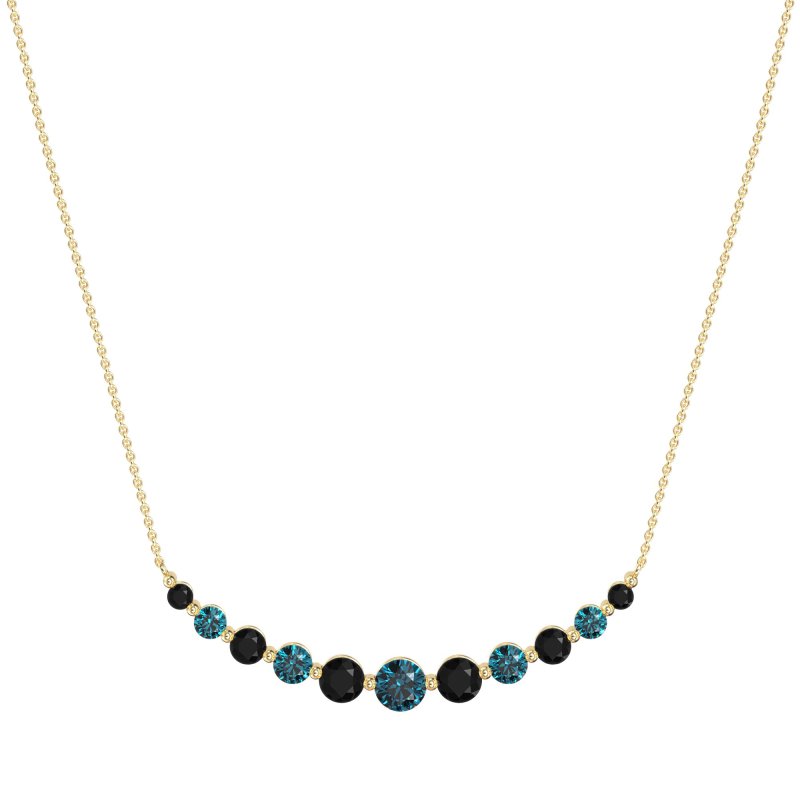 Graduated U-Shape Necklace