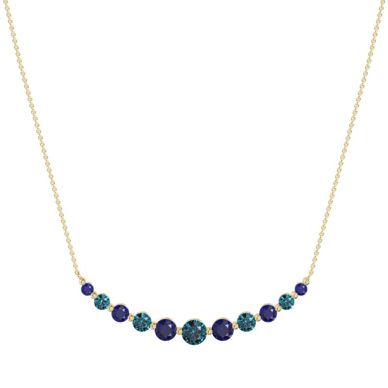 Graduated U-Shape Necklace