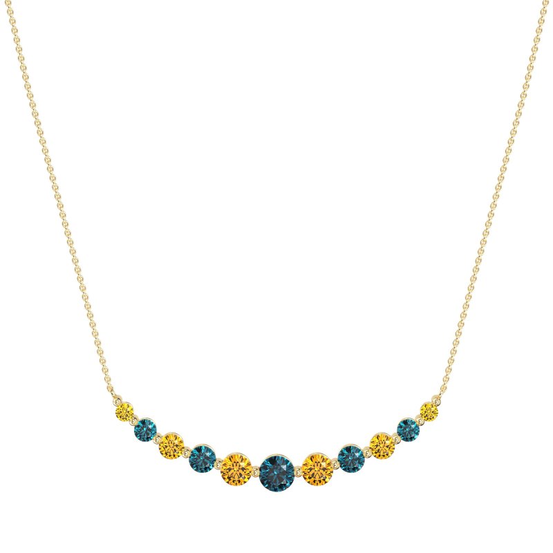 Graduated U-Shape Necklace