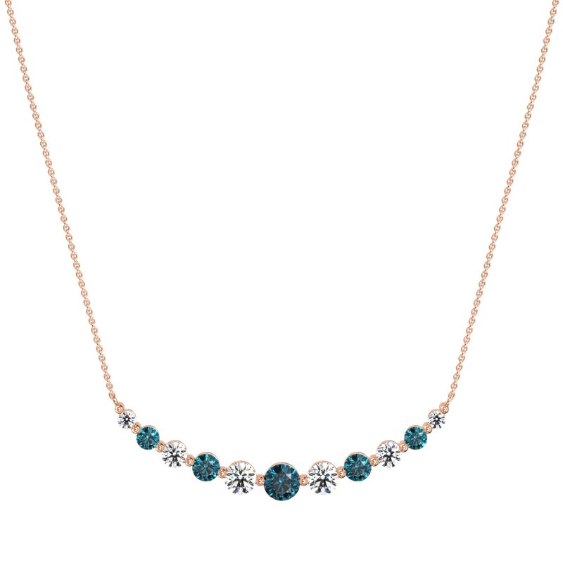 Graduated U-Shape Necklace