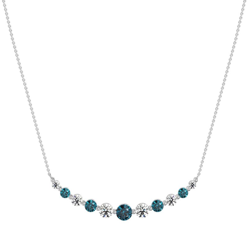 Graduated U-Shape Necklace