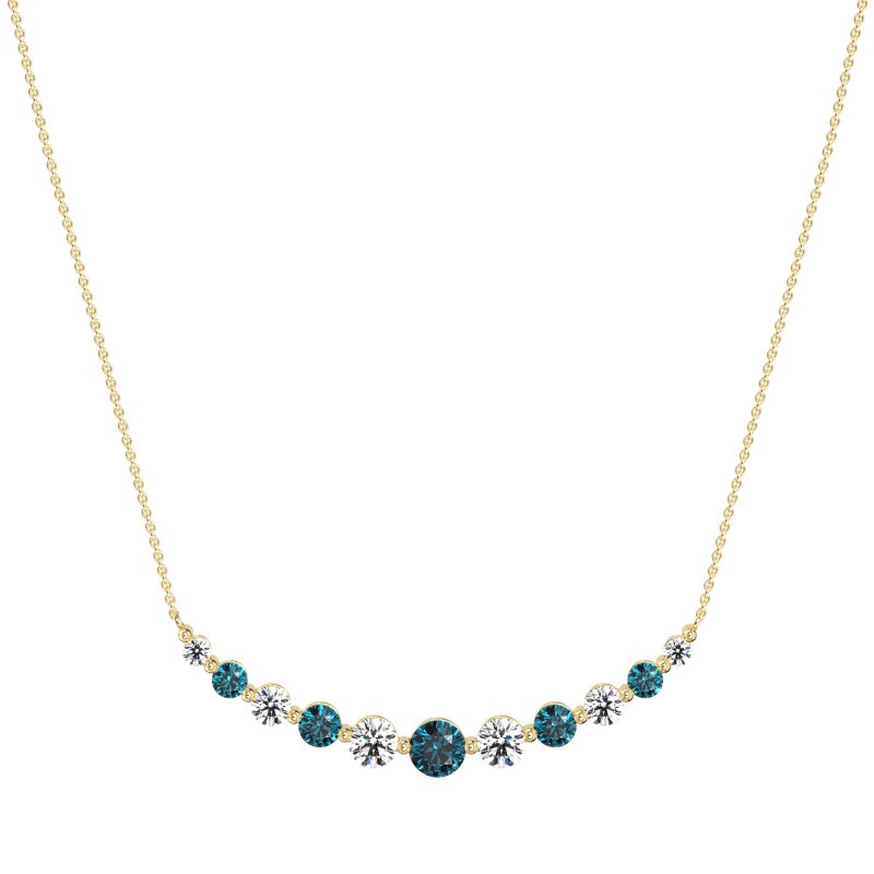 Graduated U-Shape Necklace