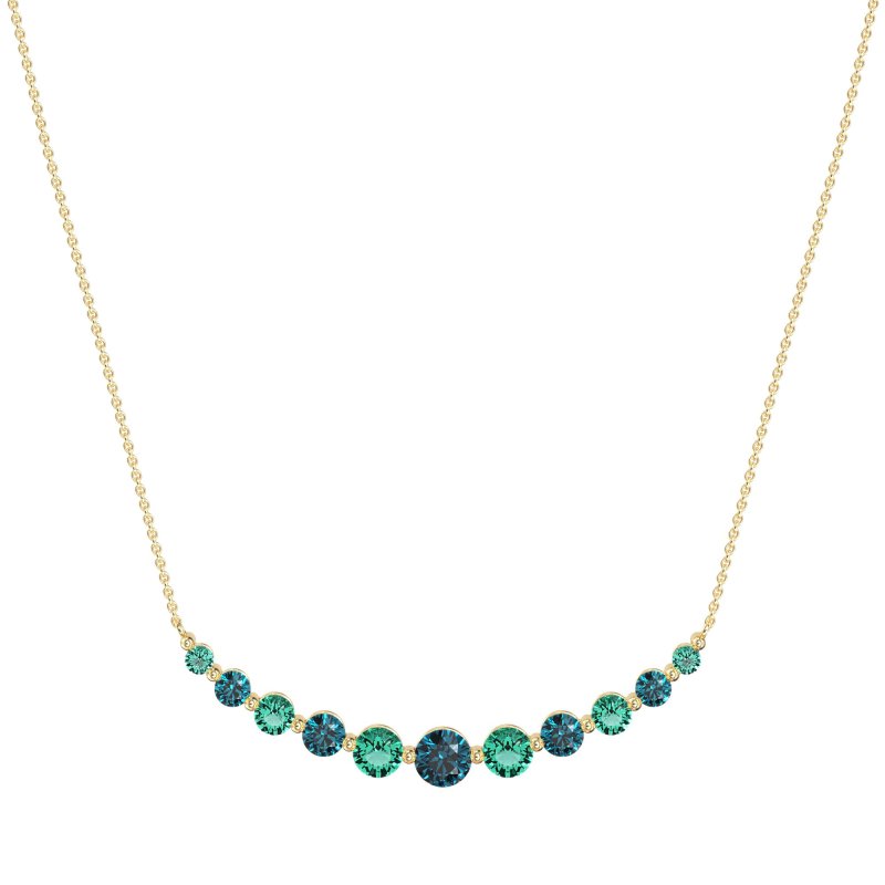 Graduated U-Shape Necklace