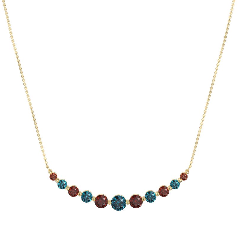 Graduated U-Shape Necklace