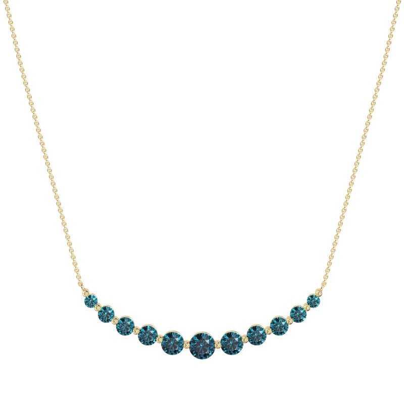 Graduated U-Shape Necklace