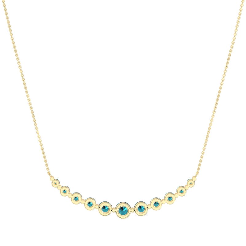 Graduated U-Shape Necklace