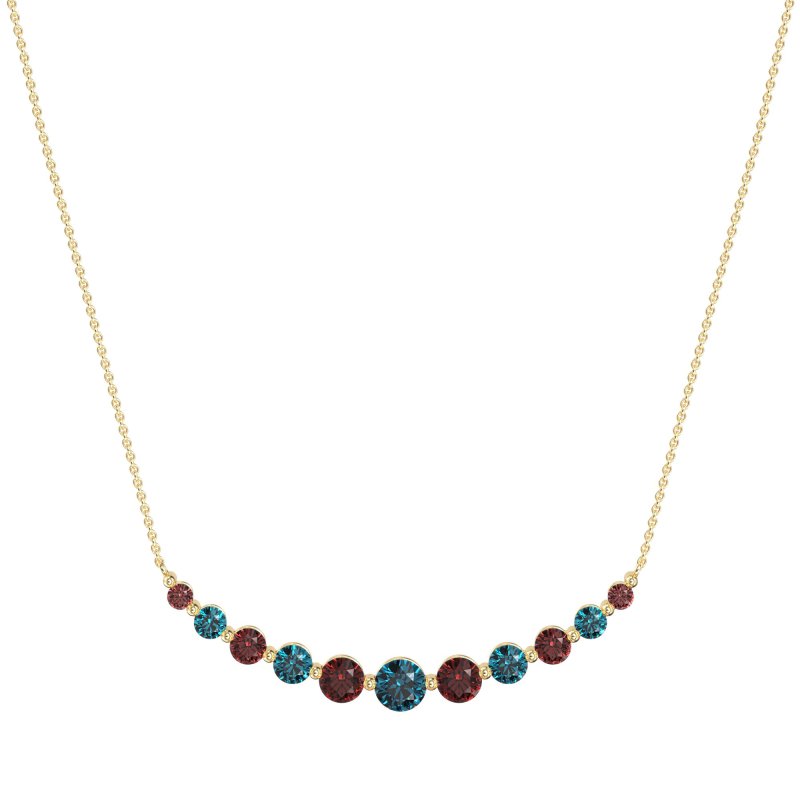 Graduated U-Shape Necklace
