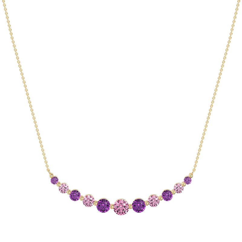 Graduated U-Shape Necklace