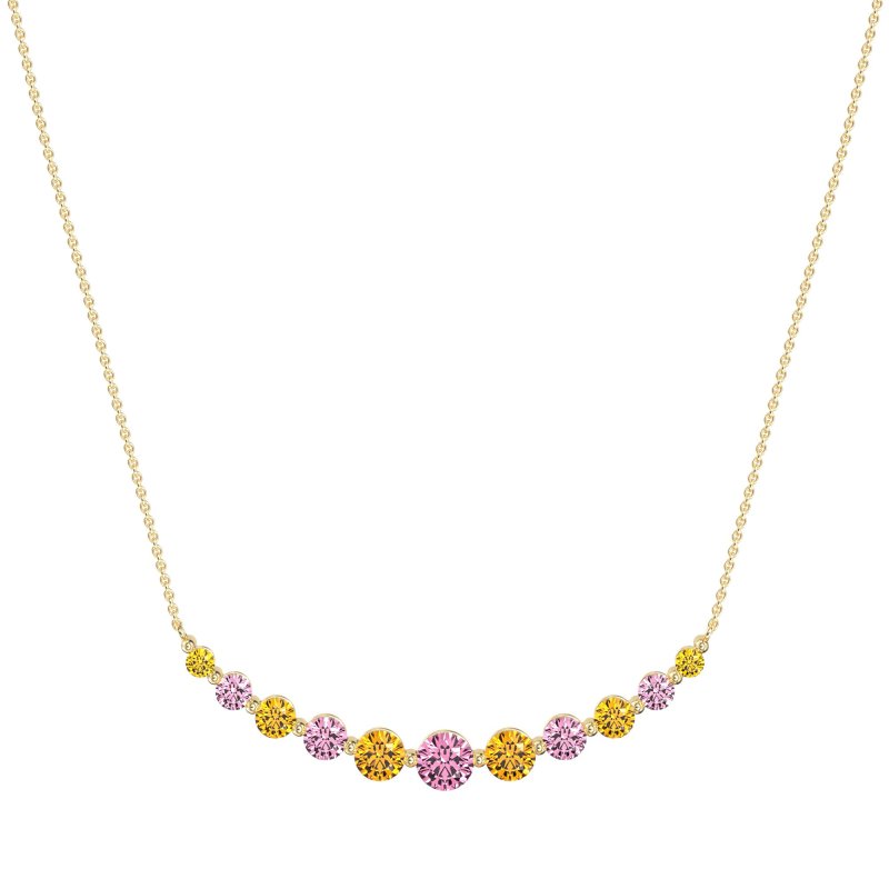 Graduated U-Shape Necklace