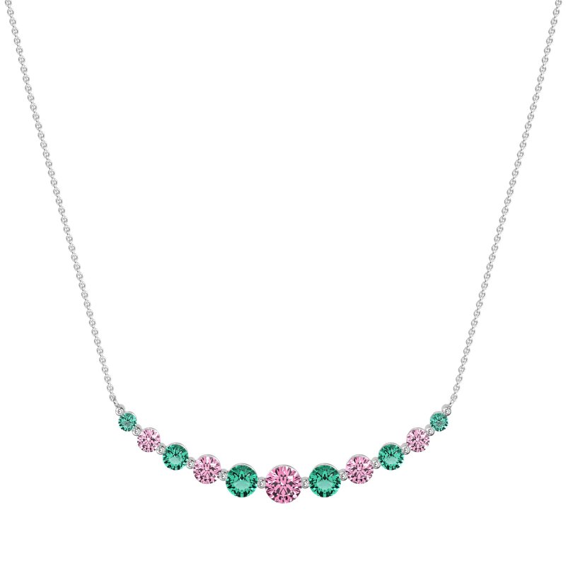 Graduated U-Shape Necklace