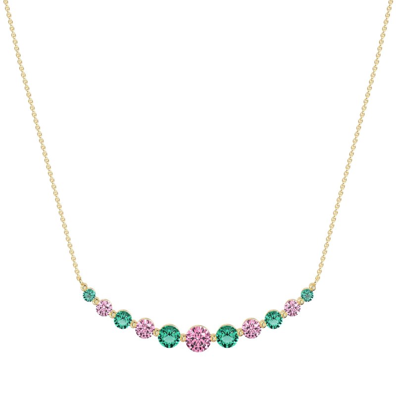 Graduated U-Shape Necklace