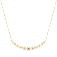 Graduated U-Shape Necklace