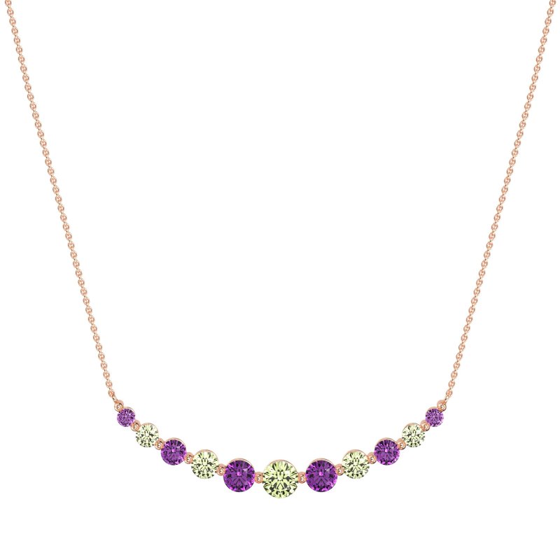 Graduated U-Shape Necklace