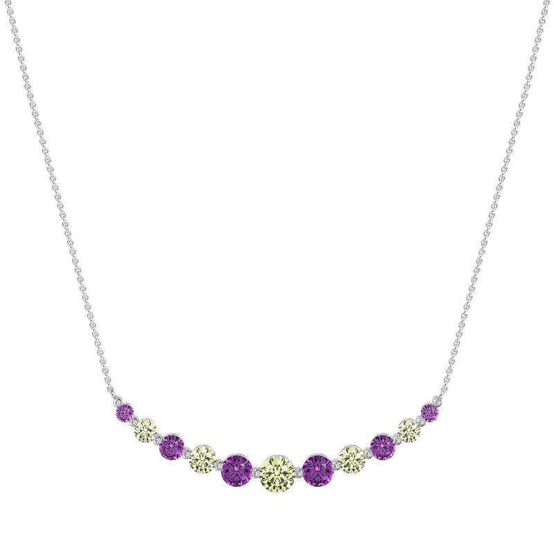 Graduated U-Shape Necklace