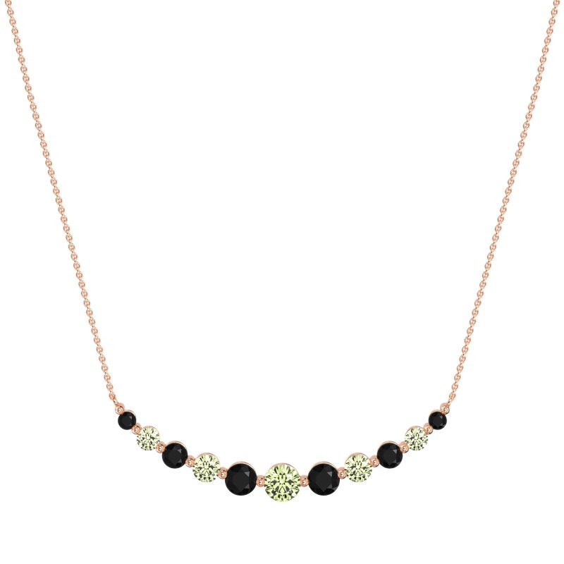 Graduated U-Shape Necklace