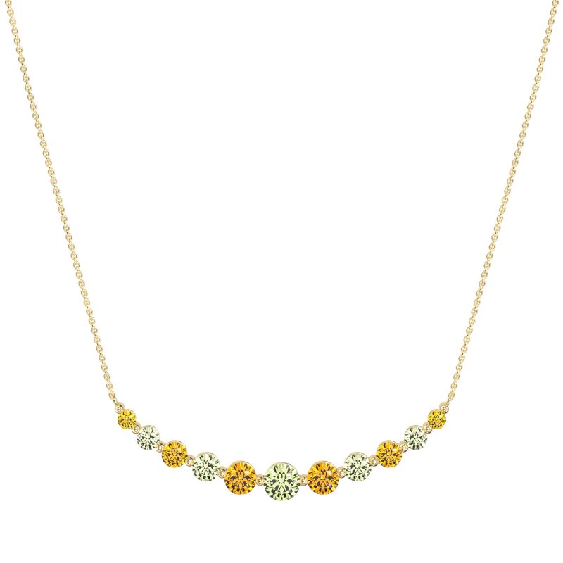 Graduated U-Shape Necklace