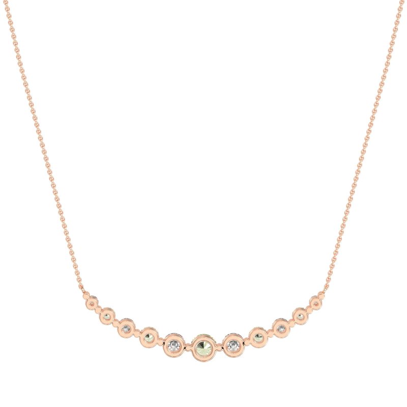 Graduated U-Shape Necklace